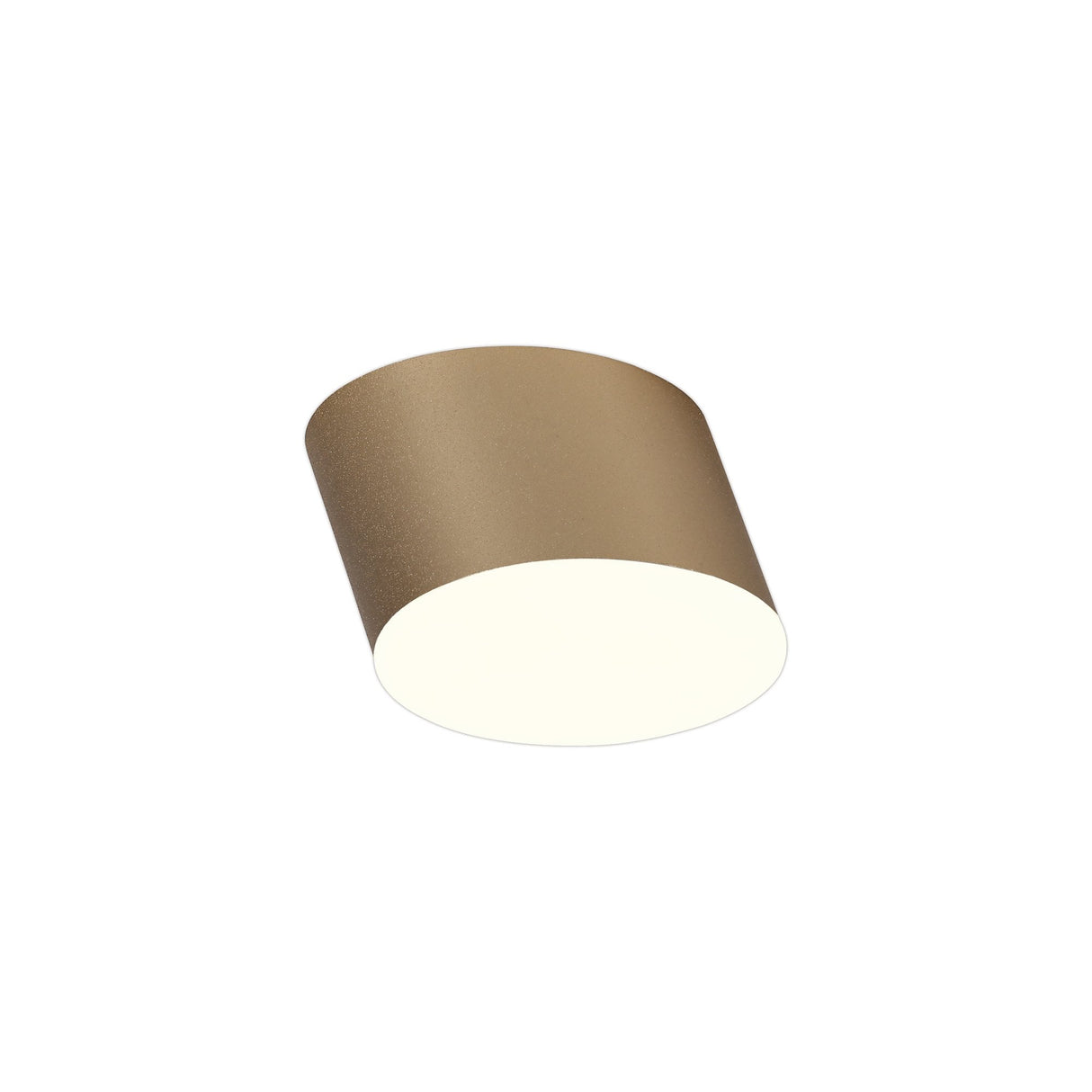 Elegant Satin Gold 10.5cm LED Spotlight, 3000K Warm White, 700lm, 3-Year Warranty