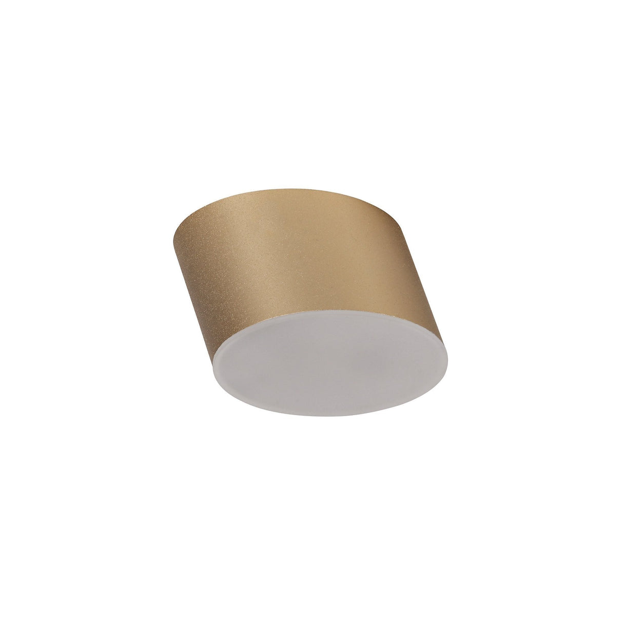 Elegant Satin Gold 10.5cm LED Spotlight, 3000K Warm White, 700lm, 3-Year Warranty