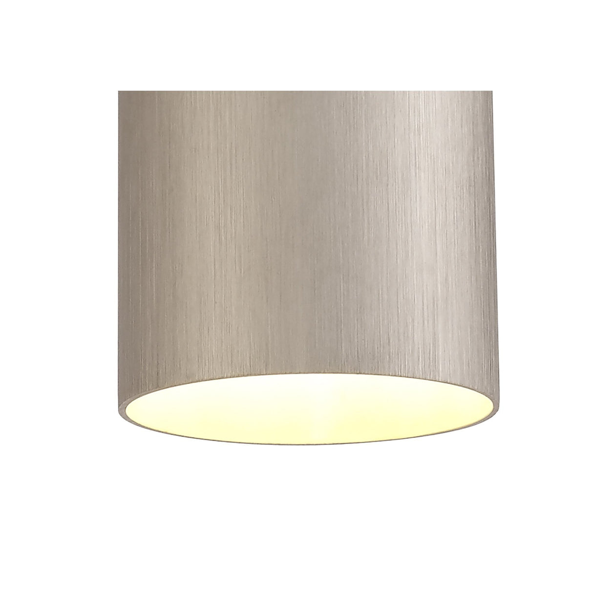 Elegant Satin Nickel and Chrome Single Pendant Light with E27 Socket
