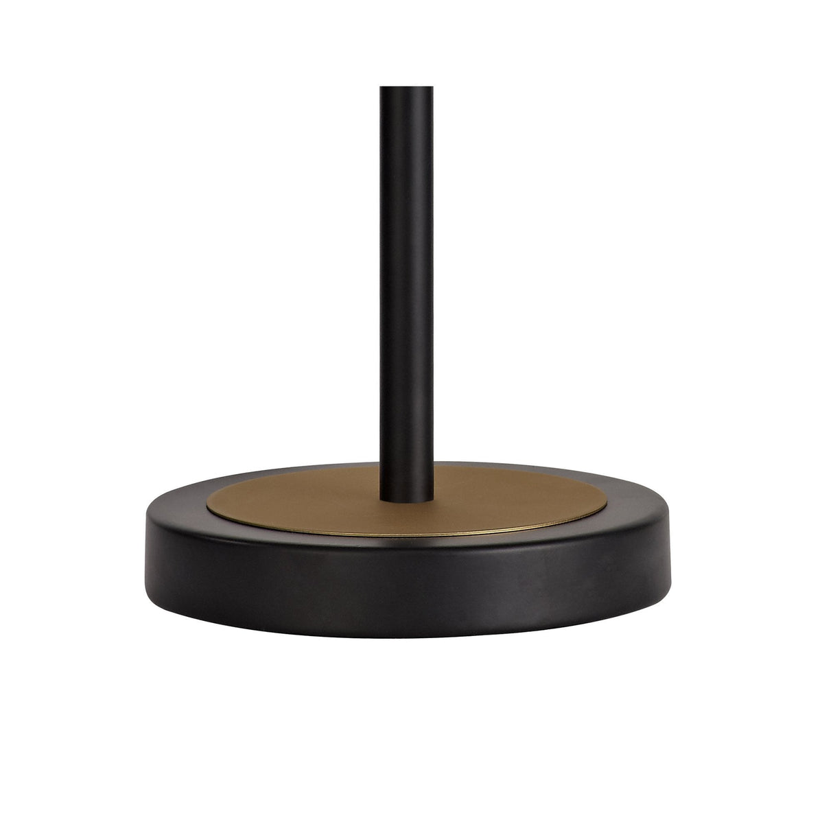 Elegant Sand Gold and Matte Black Table Lamp, E27 Socket