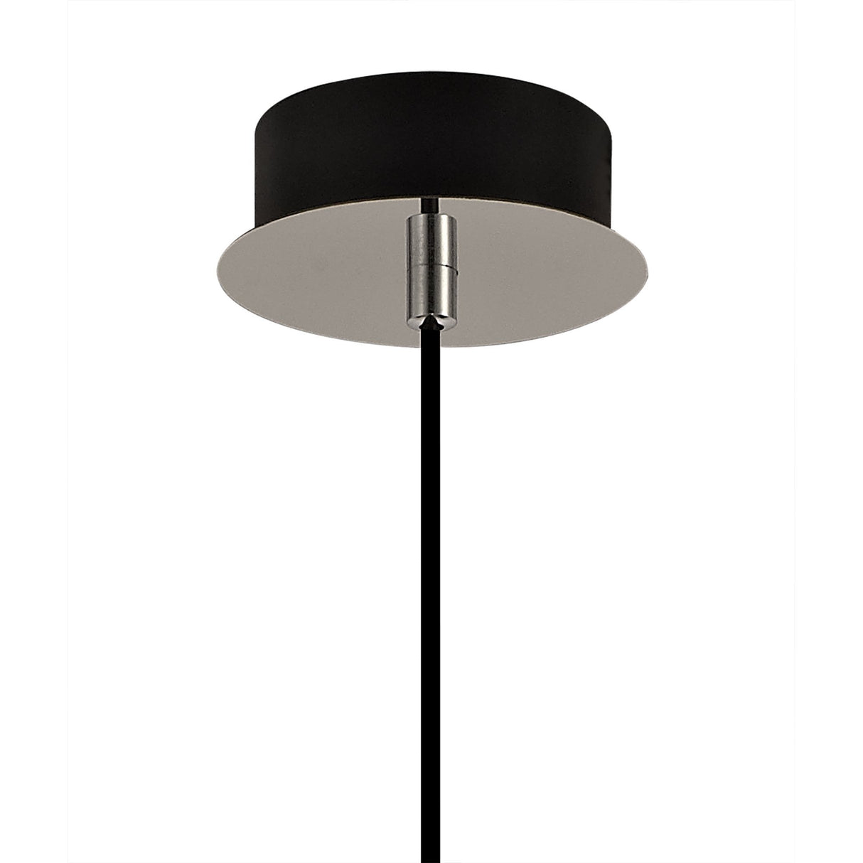 Sleek Copper & Black LED Pendant Light with Adjustable Drop, 720 Lumens