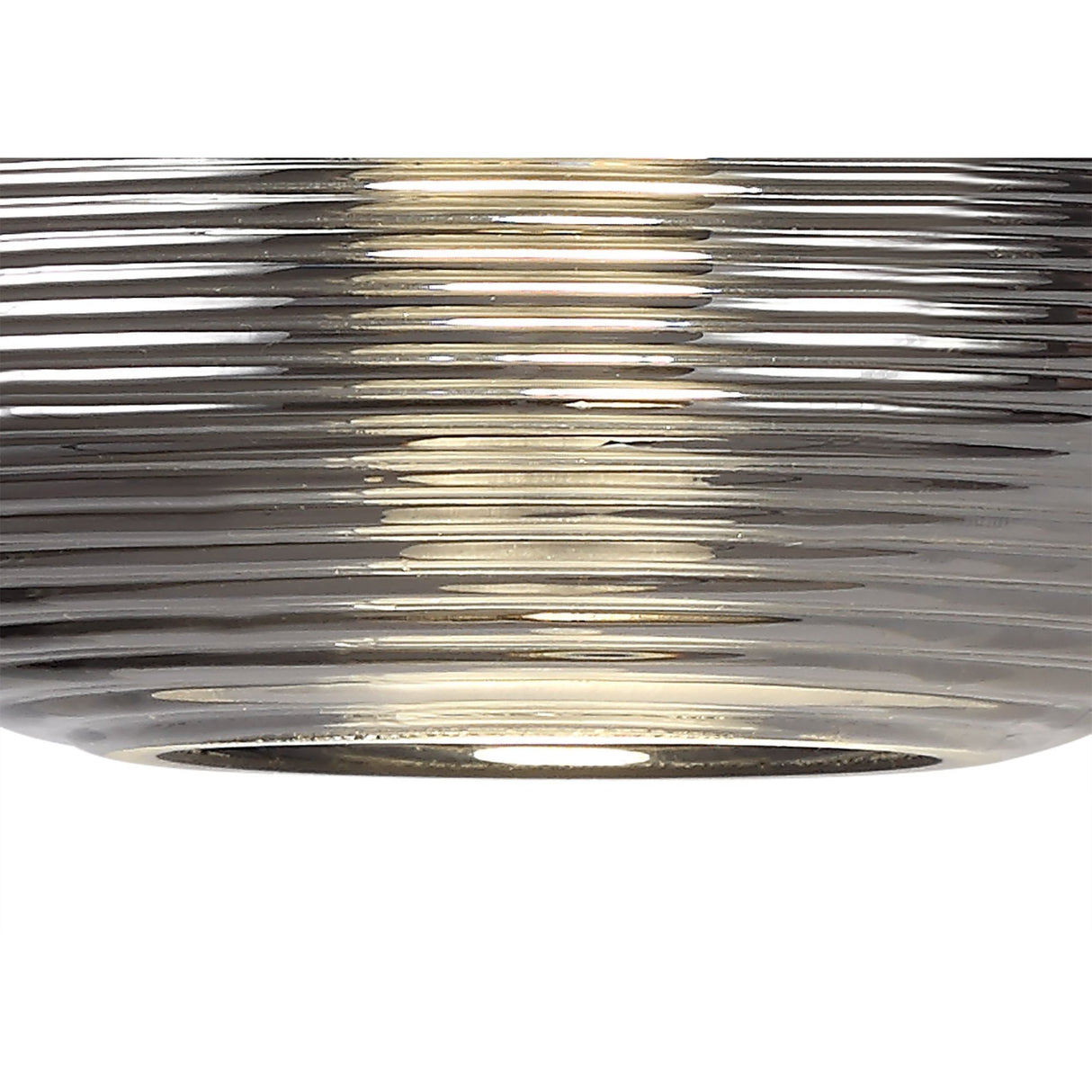 Elegant Smoked Glass LED Wall Light with Polished Chrome Finish, Integrated 8W LED, 4000K, Toggle Switched, 3-Year Warranty