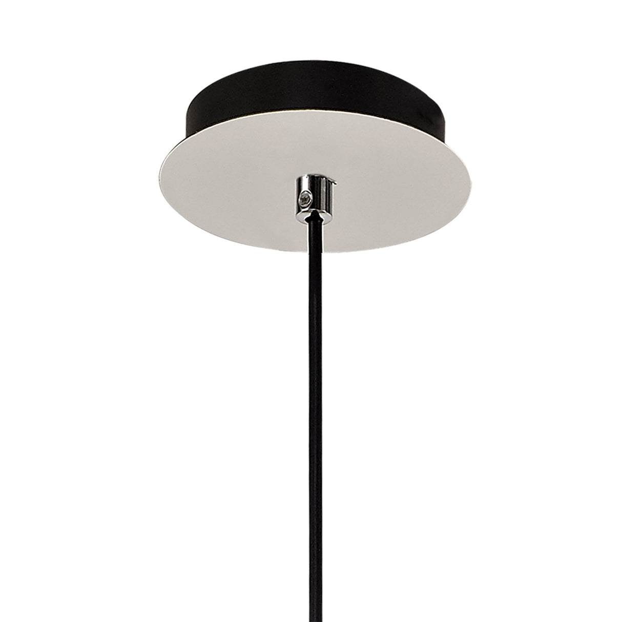 Elegant Ombré Pendant Light, Polished Chrome Finish