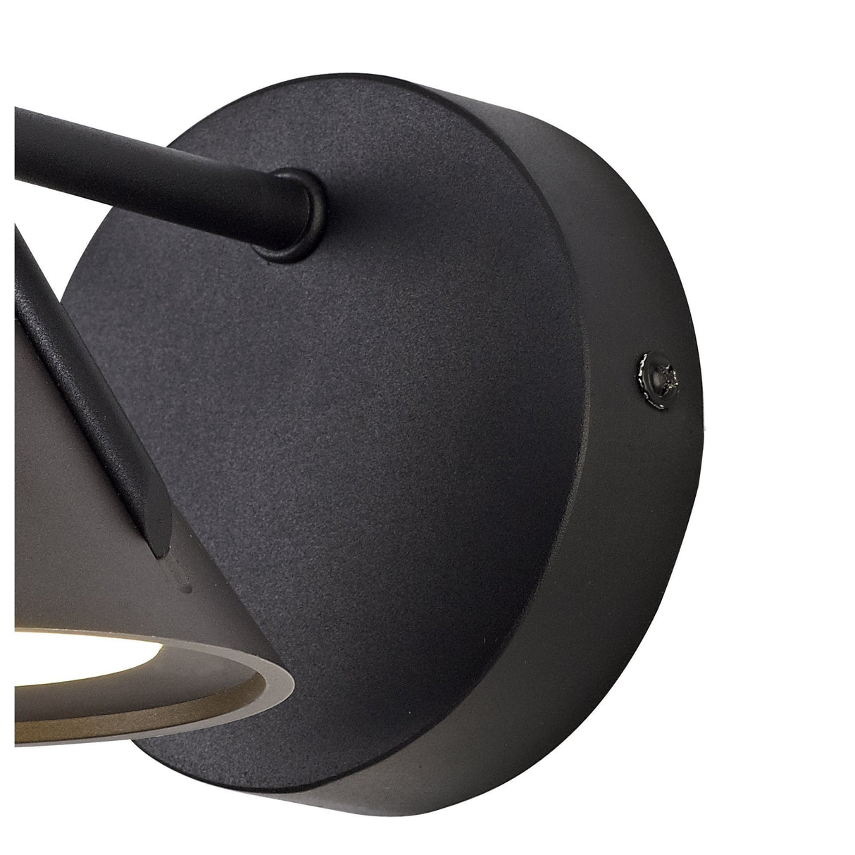 Contemporary LED Wall Light, 3W, Sand Black & Grey, 3000K, 110lm, 3-Year Warranty