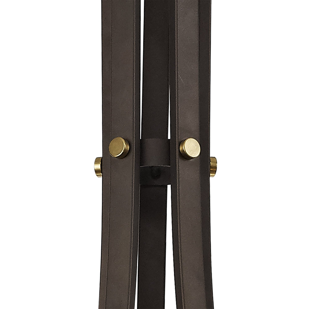 Five-Light Pendant with Clear Glass Shades and Brown Oxide/Bronze Finish