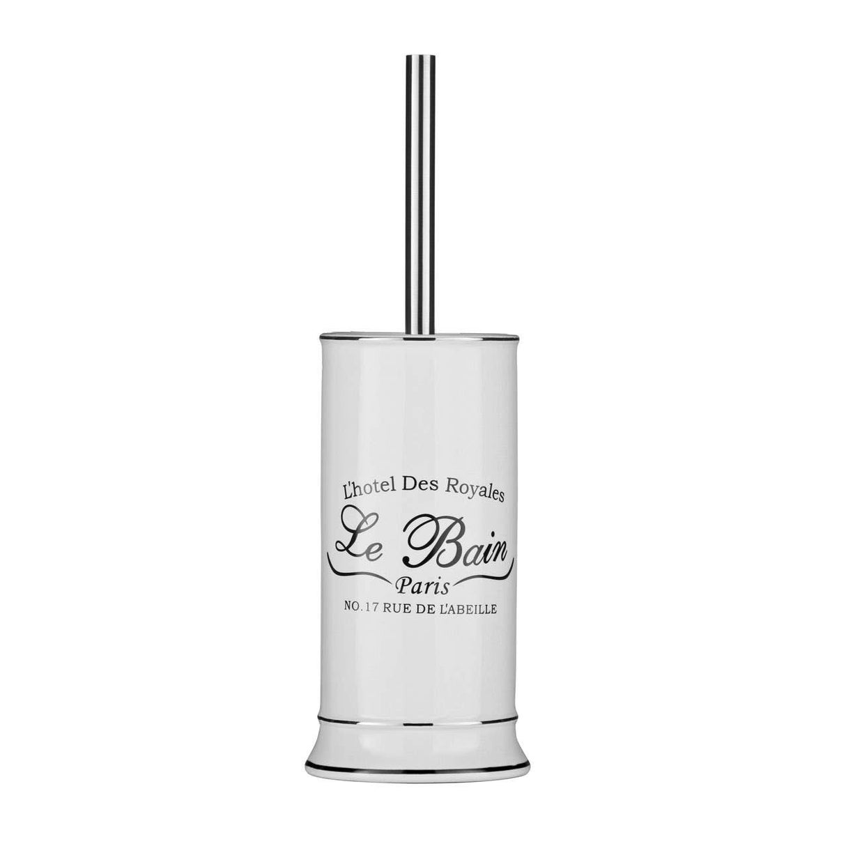 Le Bain White Toilet Brush with Holder