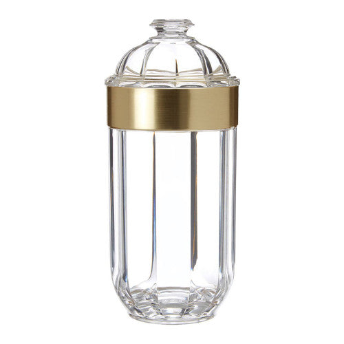 Guan Large Light Gold Acrylic Storage Jar