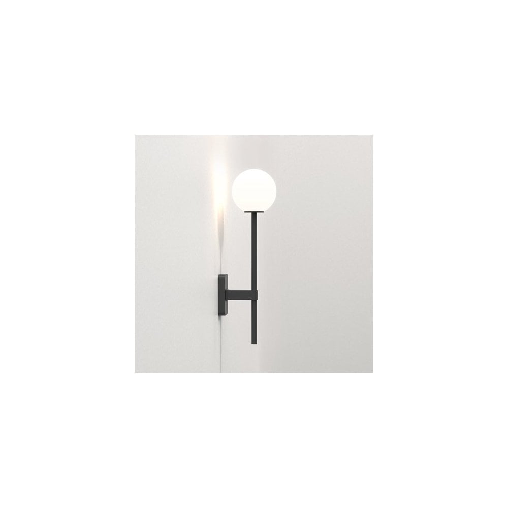 Tacoma Grande Matte Black Wall Sconce