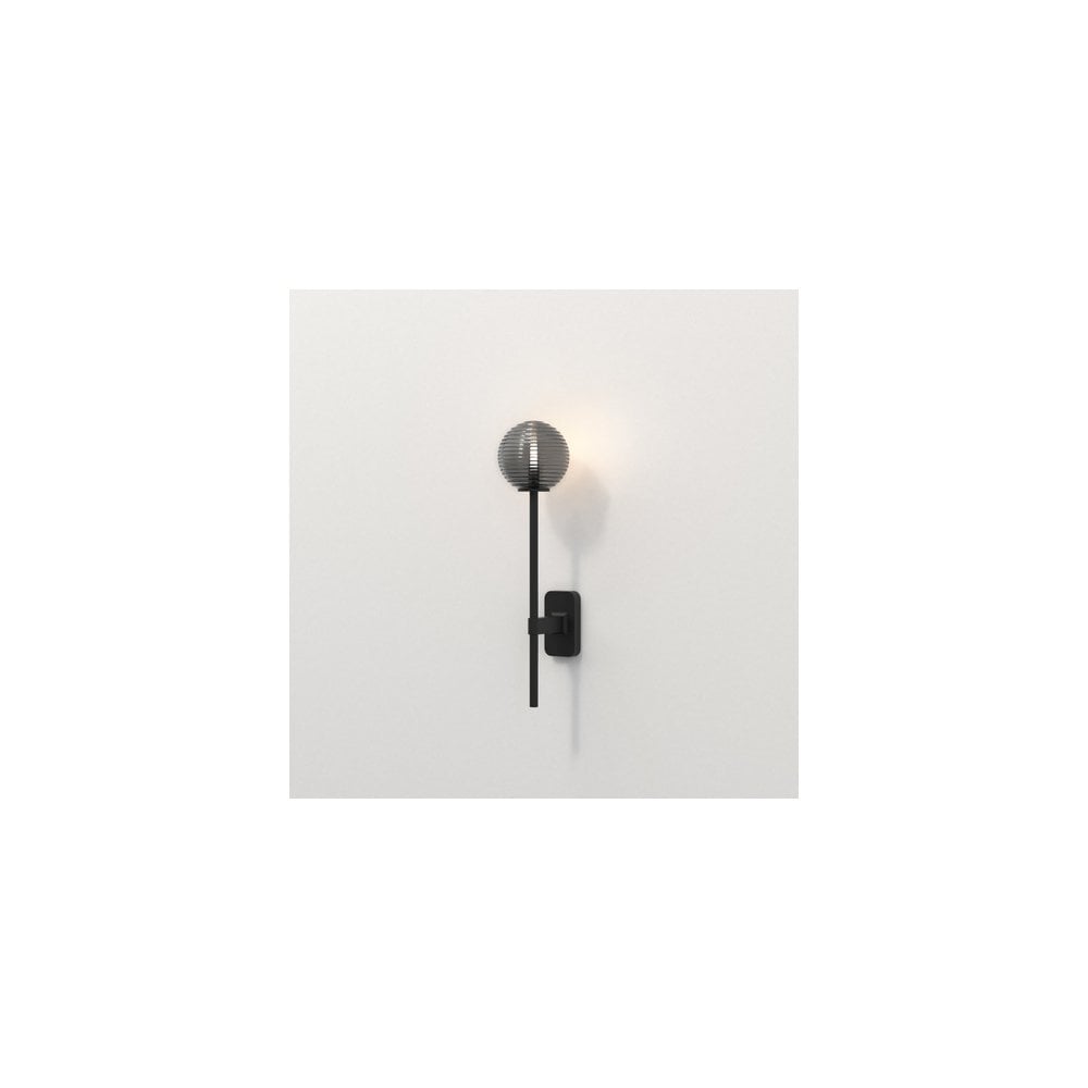 Tacoma Grande Matte Black Wall Sconce