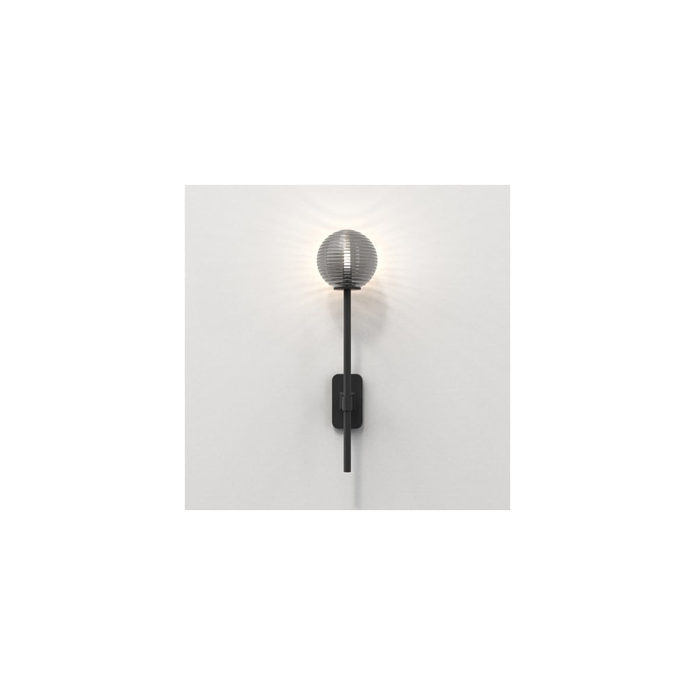 Tacoma Grande Matte Black Wall Sconce