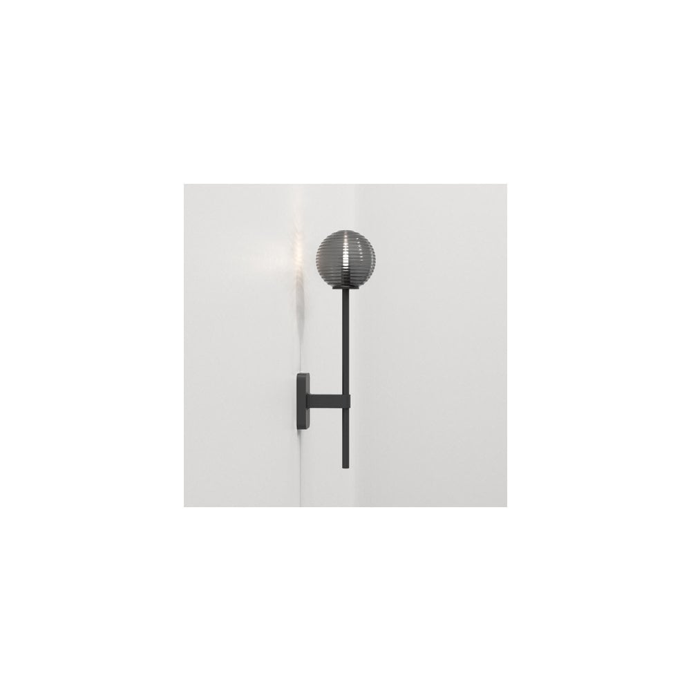 Tacoma Grande Matte Black Wall Sconce