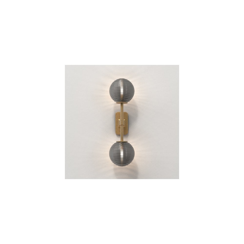 Tacoma Slim Antique Brass Wall Sconce