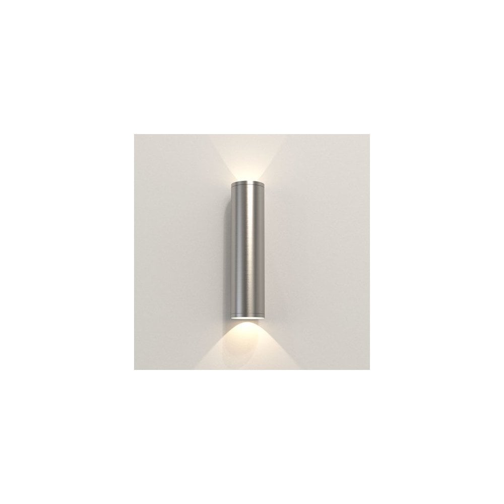 Ava Coastal Stainless Steel Wall Light - Brushed Finish