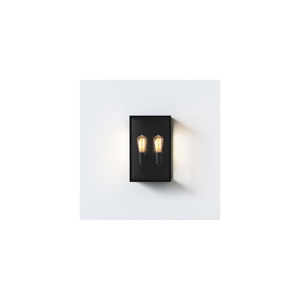 Messina Dual Light Fixture in Matte Black