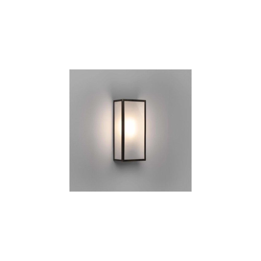 Messina Bronze Frosted II Wall Light