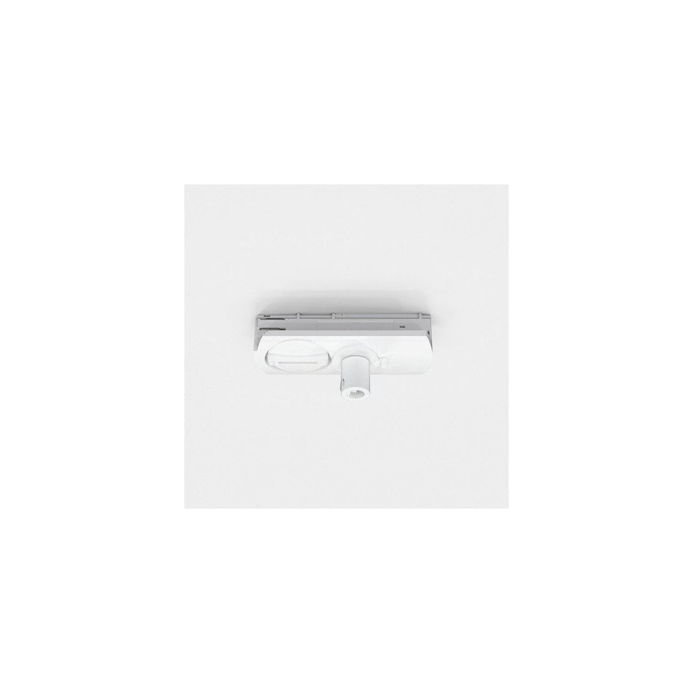 Sleek White Track Pendant Connector
