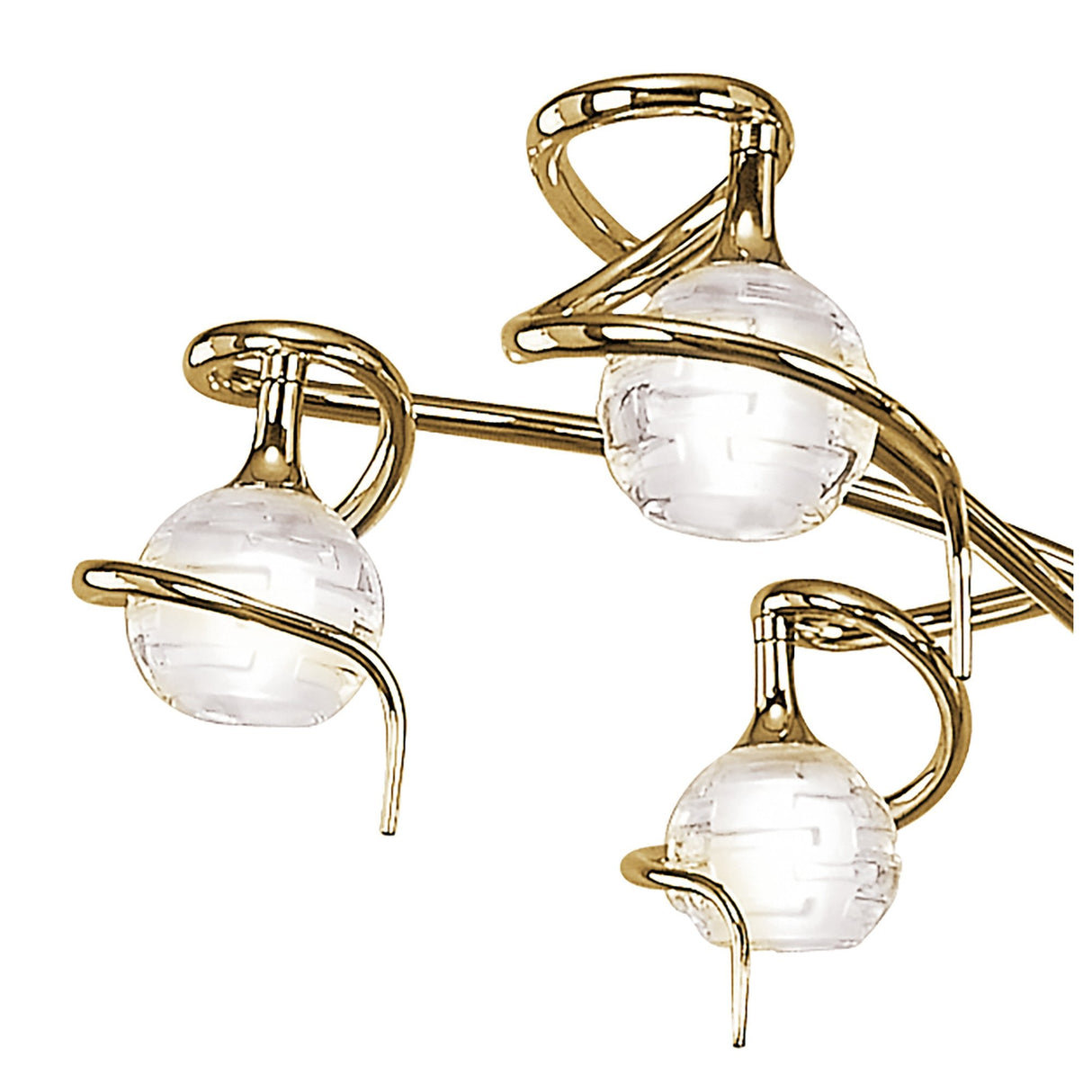Santiago Sevillano's Dali Telescopic Convertible Pendant - 6 Light G9 in Polished Brass