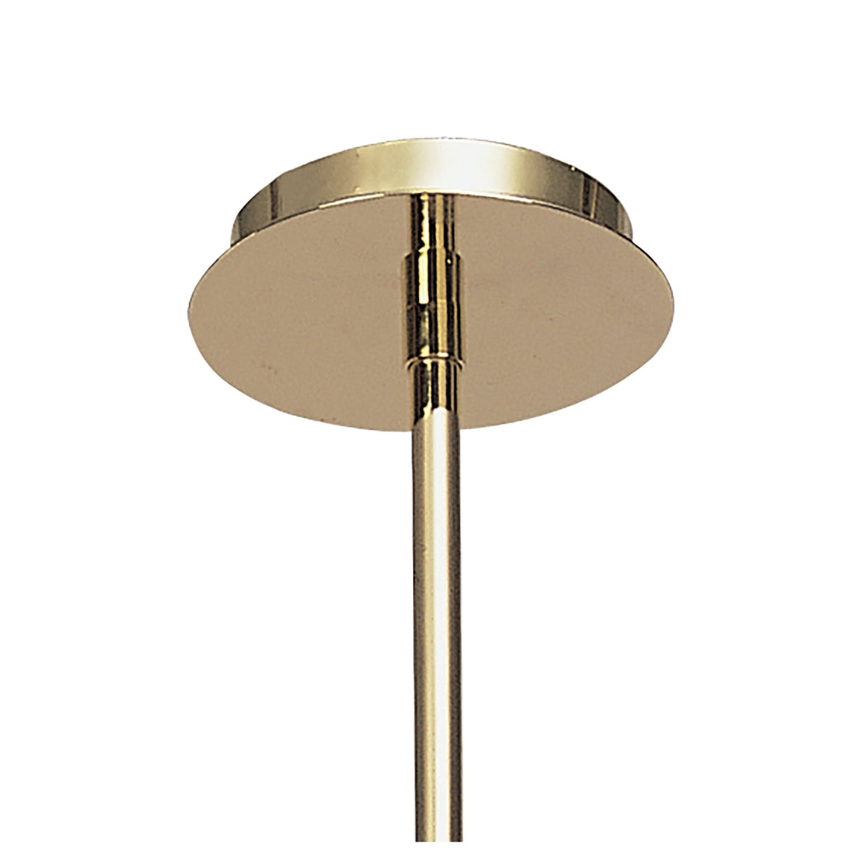 Dali Telescopic Pendant Semi Flush Light, Polished Brass - A Tribute to Artistic Elegance