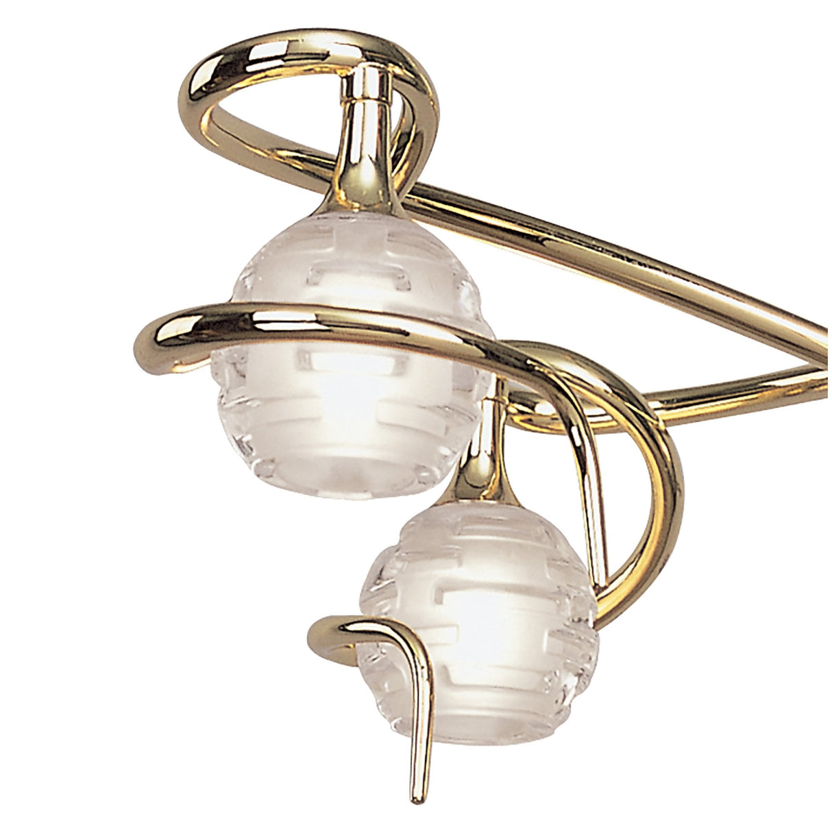 Dali Telescopic Pendant Semi Flush Light, Polished Brass - A Tribute to Artistic Elegance