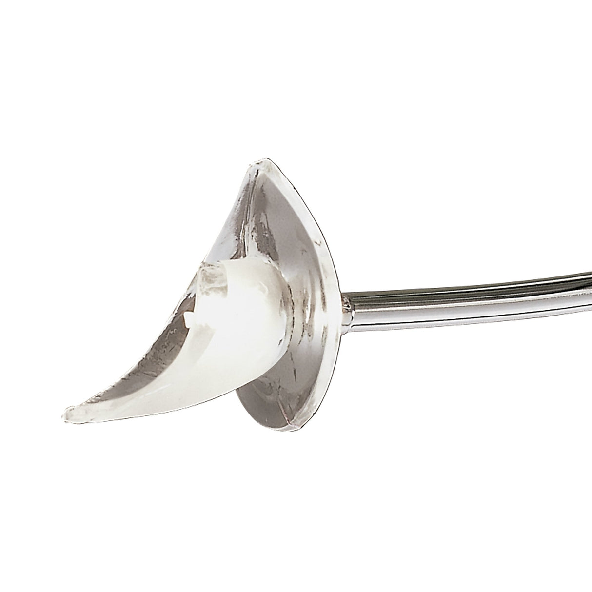 Flavia Three-Light Semi-Flush Mount in Polished Chrome