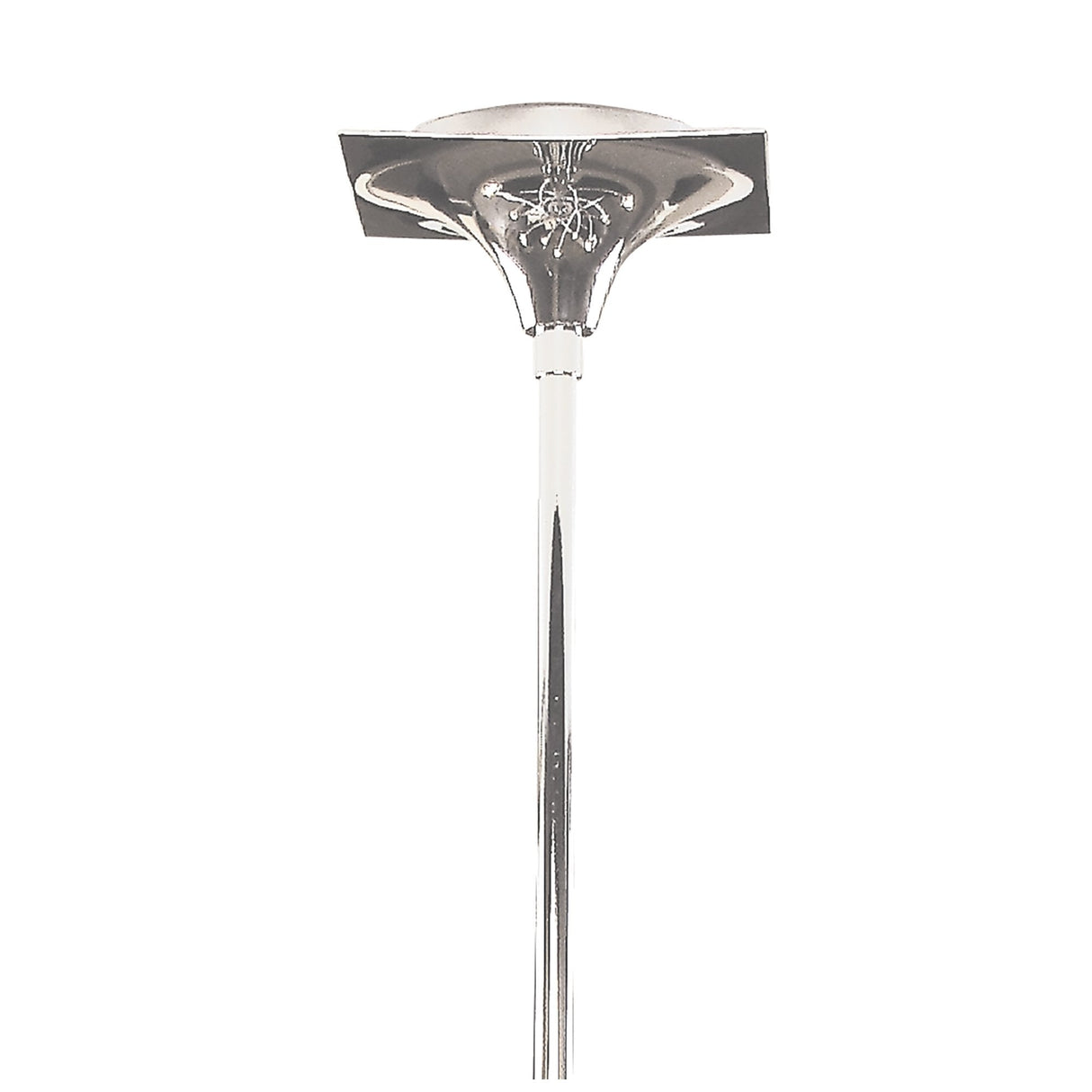 Flavia 10-Light Polished Chrome Pendant with Frosted & Clear Glass Shades