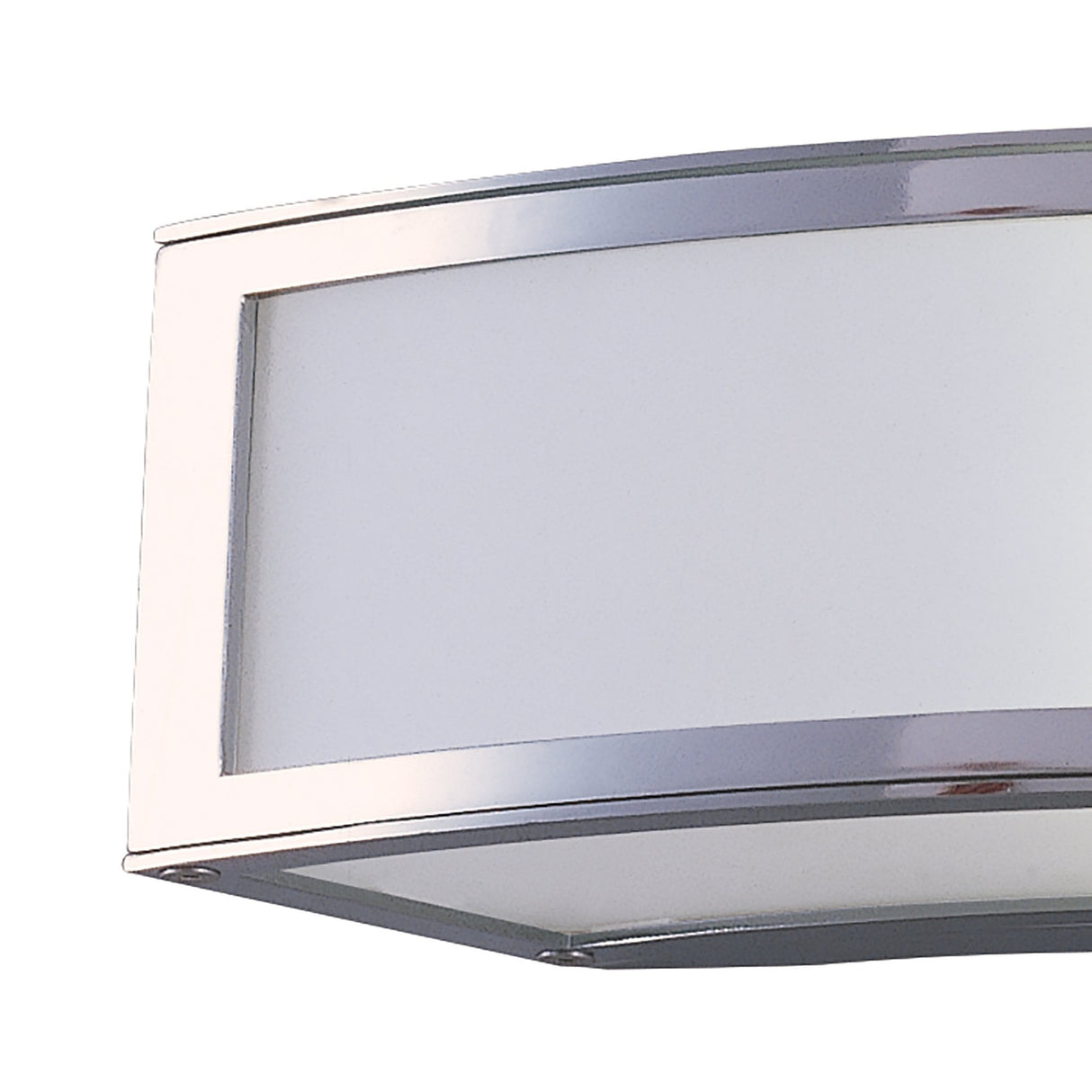 Duna E27 Wall Light - Polished Chrome and White Acrylic Elegance