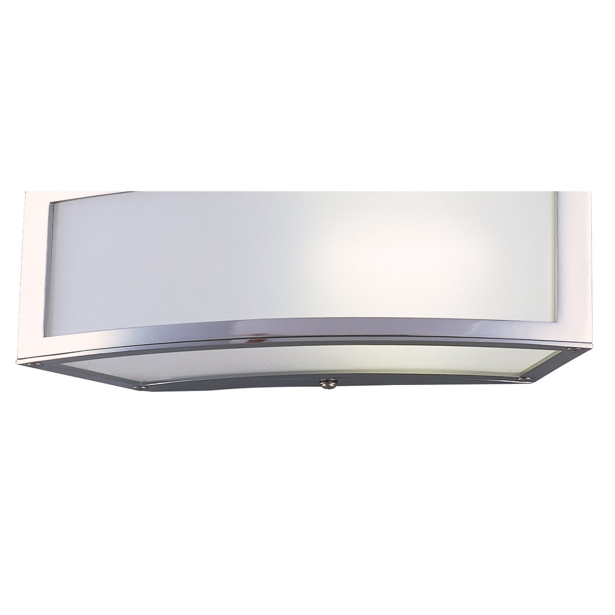 Duna E27 Wall Light - Polished Chrome and White Acrylic Elegance