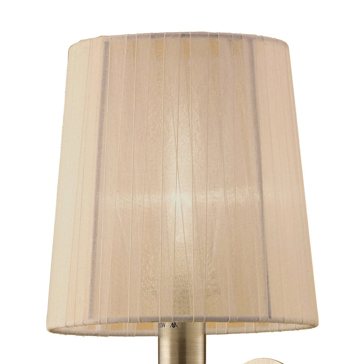 Loewe Antique Brass Wall Lamp with Soft Bronze Finish and Elegant Designs