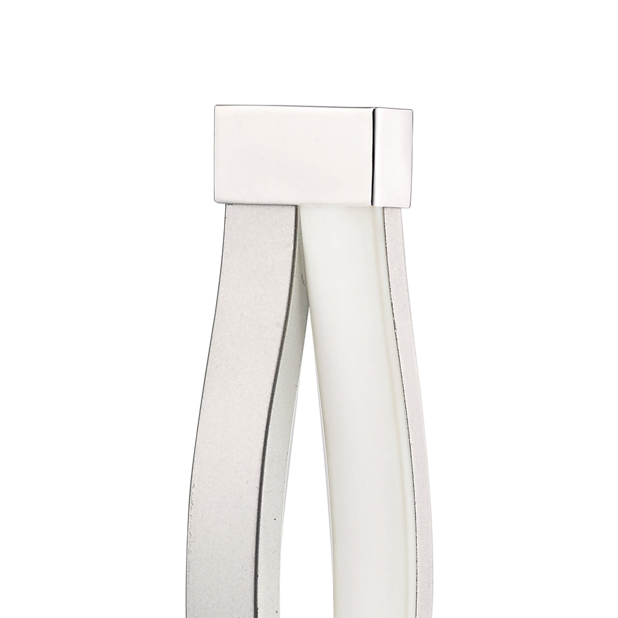 Sahara Table Lamp - Sleek Silver & Frosted Acrylic, 6W LED 3000K, 420lm, Elegant Design with 3-Year Warranty