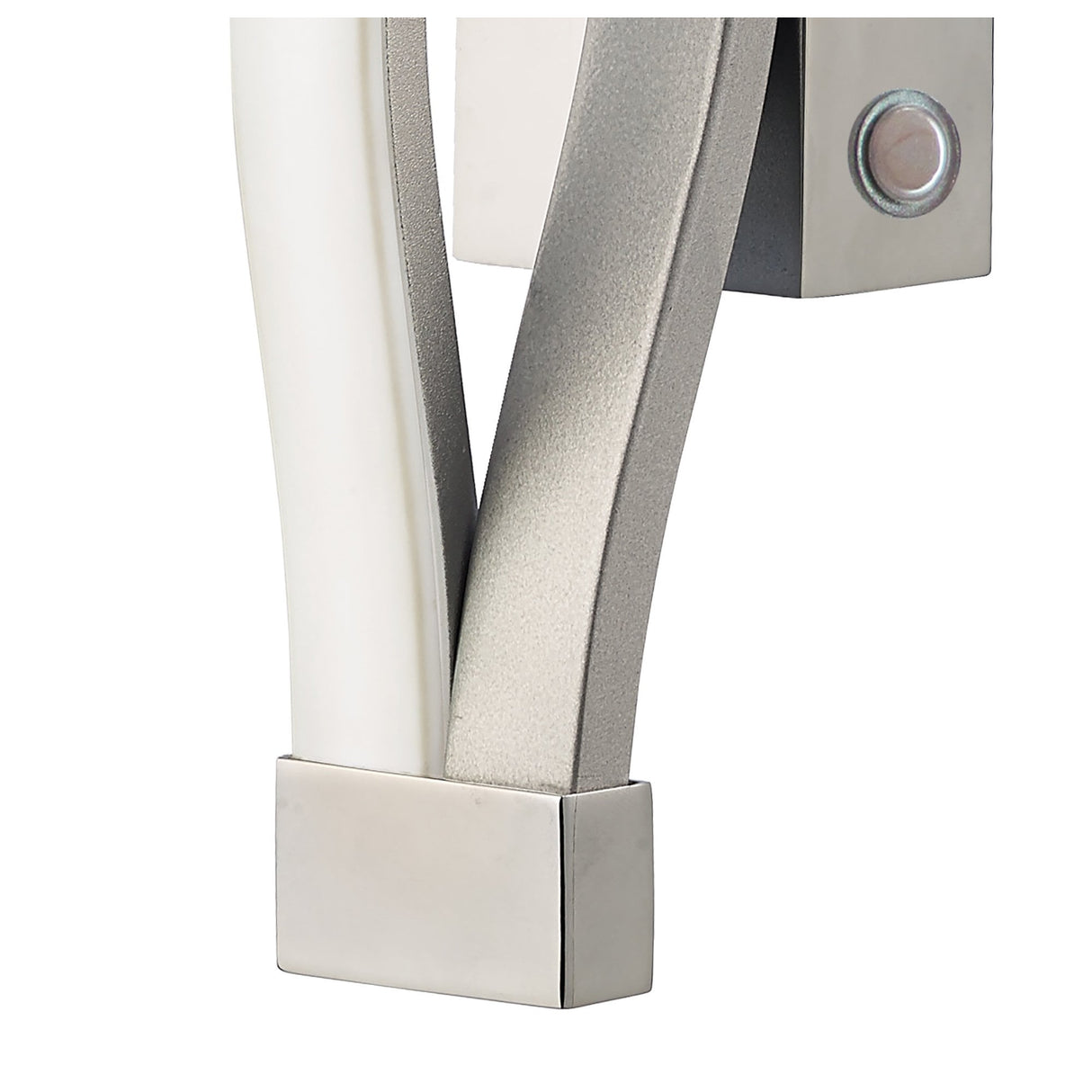 Sahara Touch Dimmer Wall Light with Polished Chrome and Frosted Acrylic, 6W LED Warm White, 3-Year Warranty