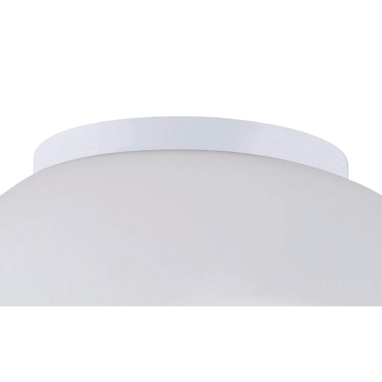Elegant Opal Ceiling Light with Frosted Glass and Polished Chrome Finish