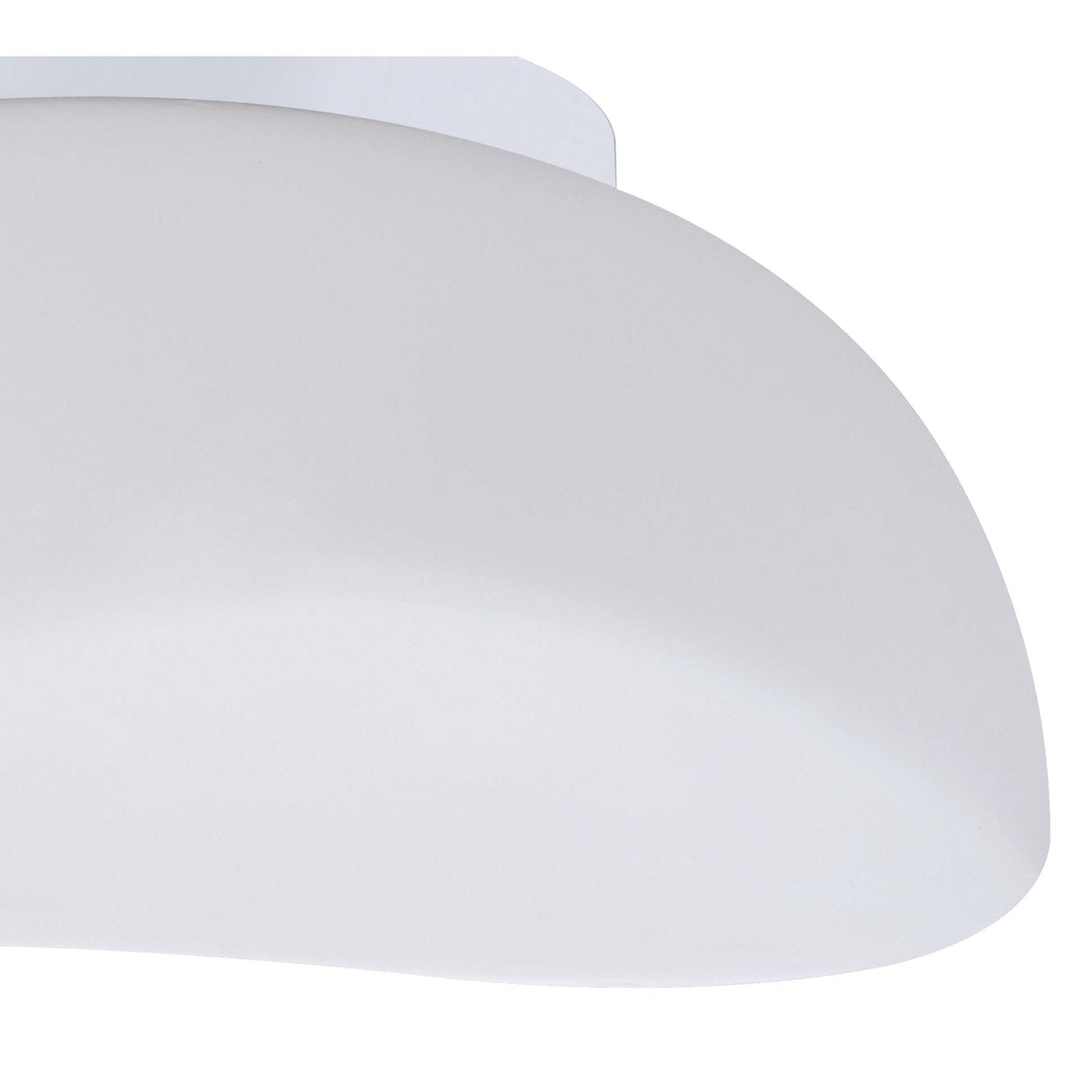 Elegant Opal Ceiling Light with Frosted Glass and Polished Chrome Finish