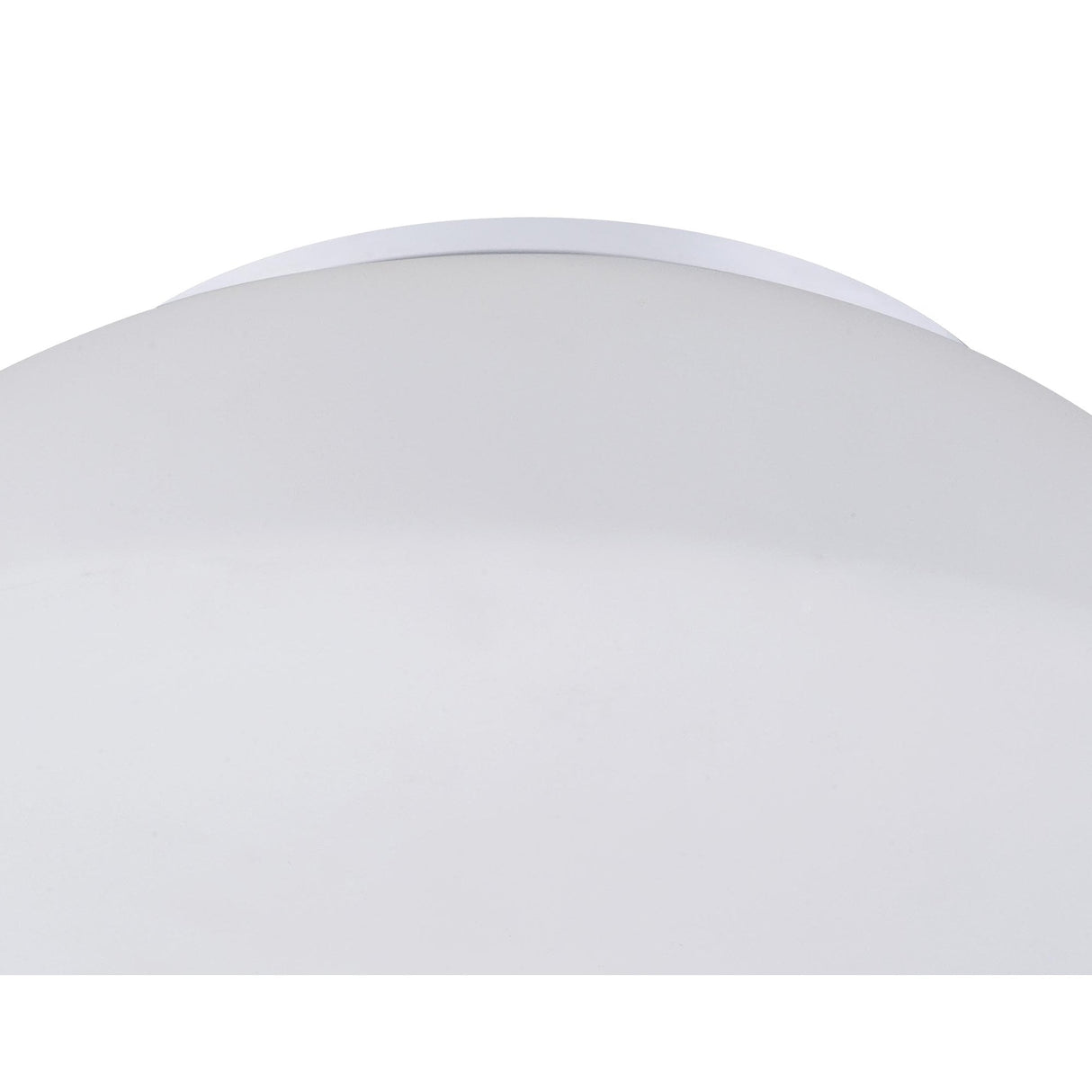 Illuminating Elegance: Frosted Opal Glass Ceiling/Wall Light in Polished Chrome