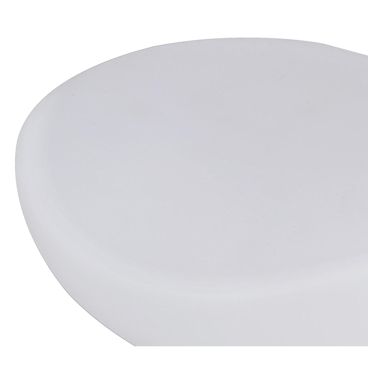 Opal Elegance Table Lamp with Polished Chrome & Frosted Glass Finish