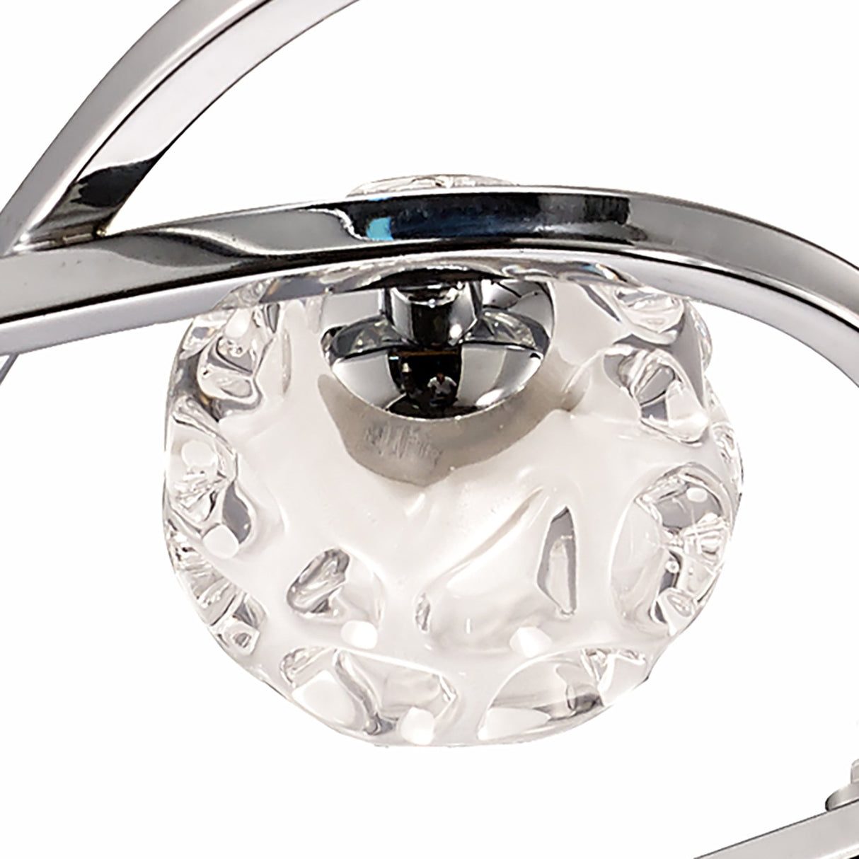 Lux Radiant 5-Light Pendant in Polished Chrome