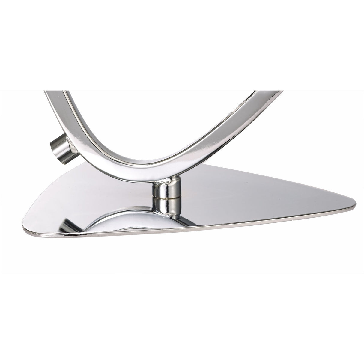 Sleek Lux Table Lamp with Single G9 Light in Polished Chrome Finish