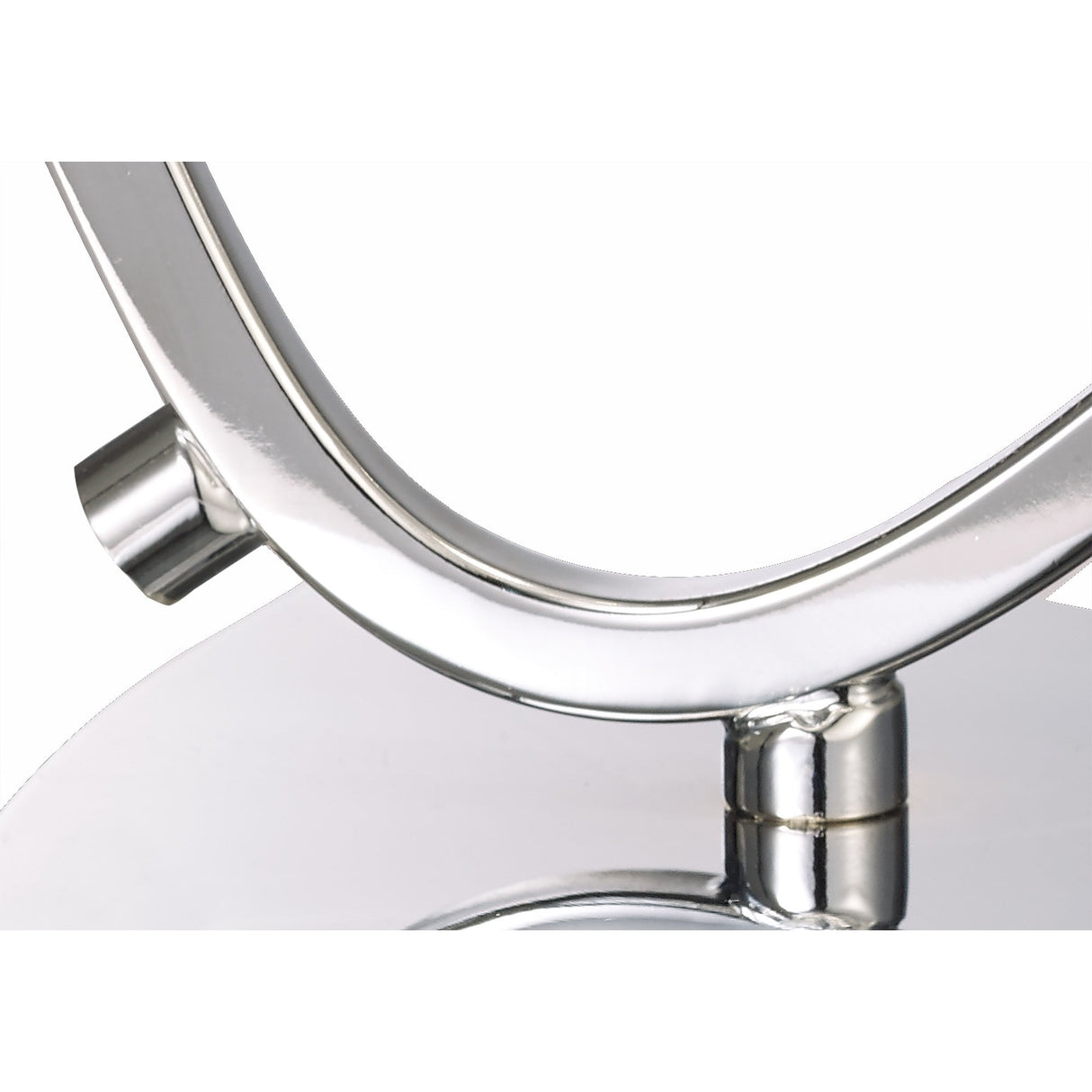 Sleek Lux Table Lamp with Single G9 Light in Polished Chrome Finish