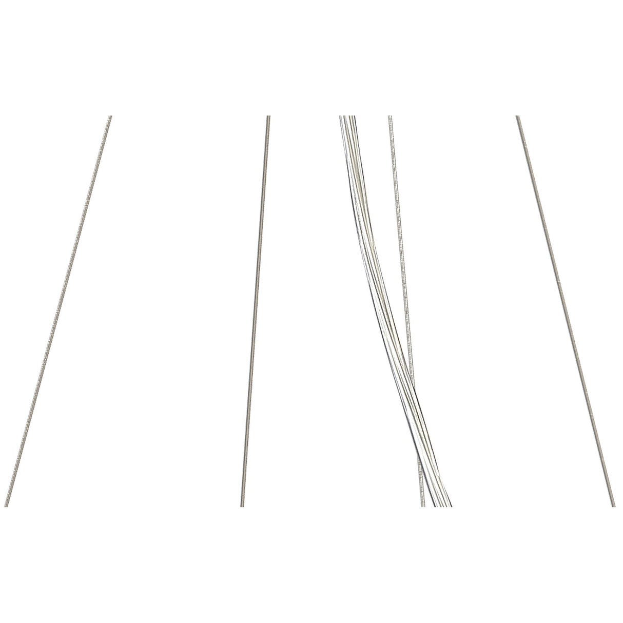 Nordica Pendant Light 90CM, Chrome Finish with White Acrylic Design