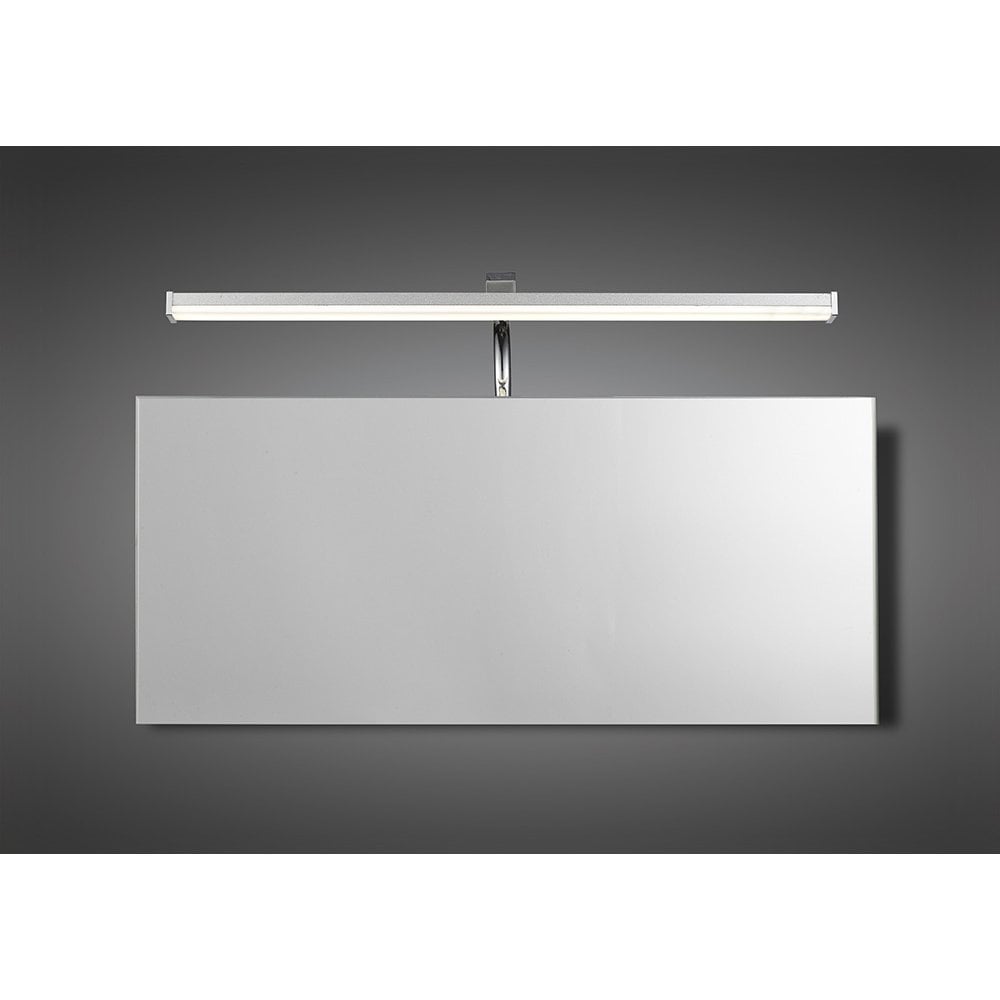 Sisley LED Wall Lamp - Chrome Finish, 7W, IP44, Natural White 4000K, 3-Year Warranty