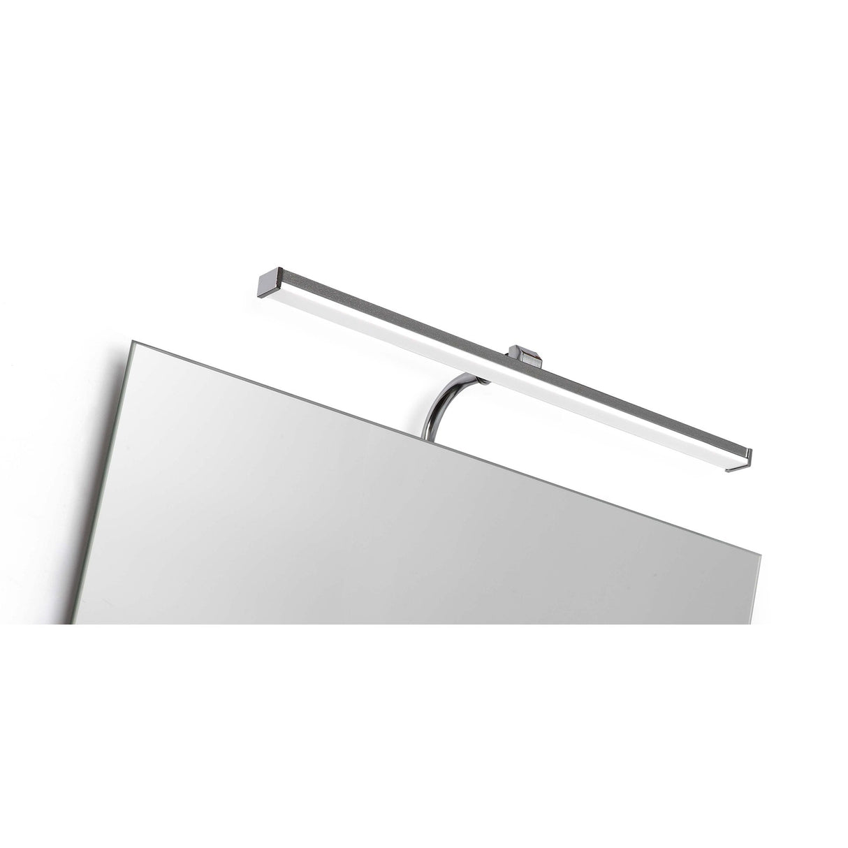 Sisley LED Wall Lamp - Chrome Finish, 7W, IP44, Natural White 4000K, 3-Year Warranty