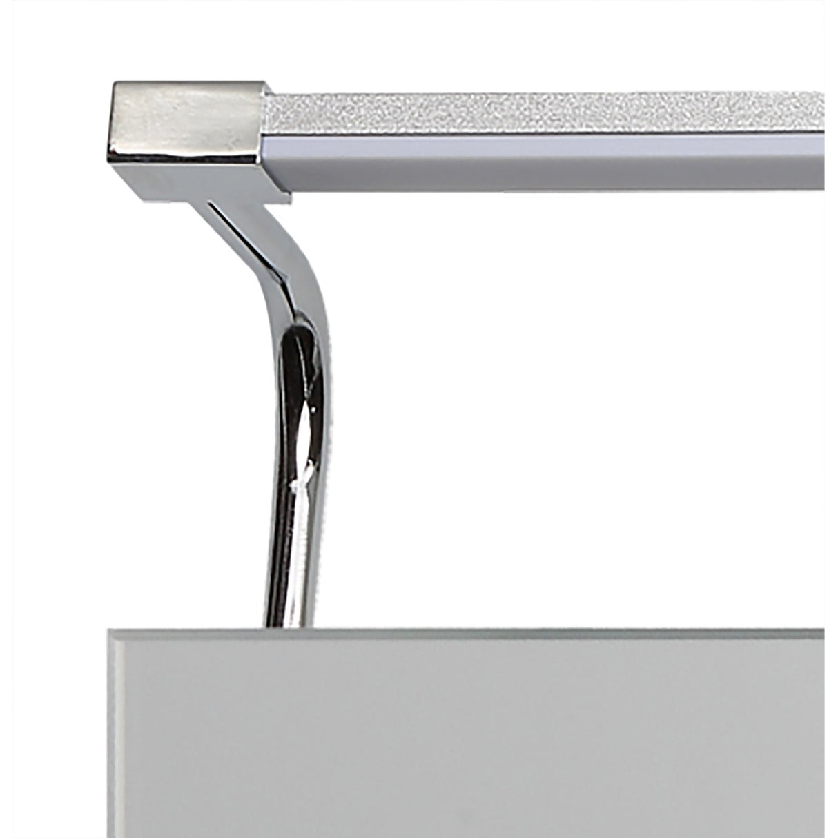 Sisley Sleek LED Wall Lamp 10W, IP44, Modern Silver/Chrome Finish, 4000K Natural White, 3-Year Warranty