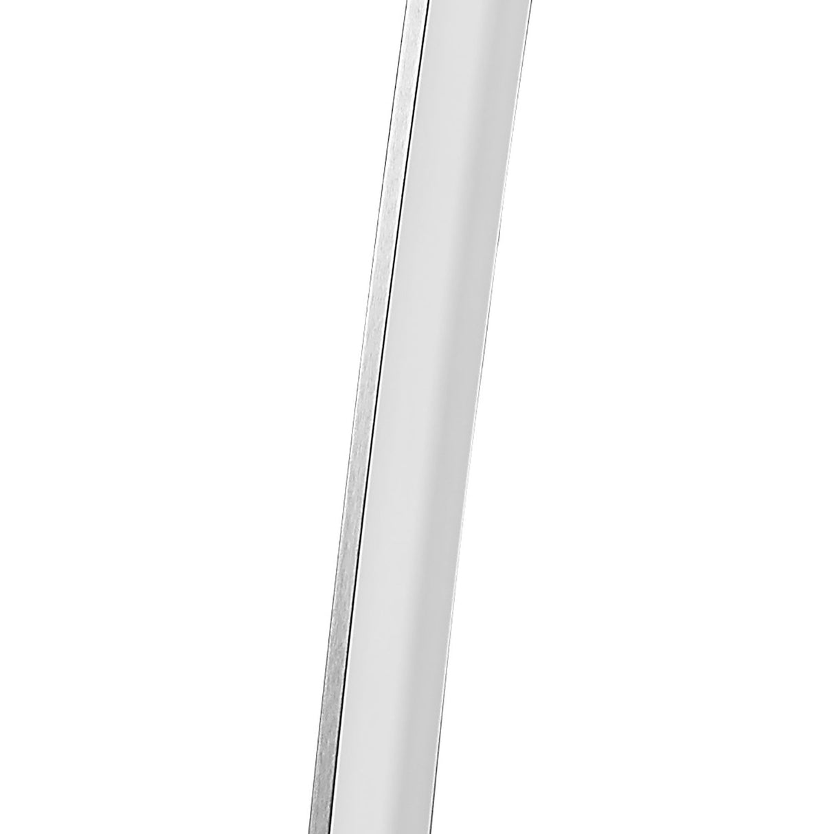 Elegant Satin Nickel and Chrome LED Floor Lamp with Touch Dimmer, 23W 3000K Warm White, 1590lm, 3-Year Warranty