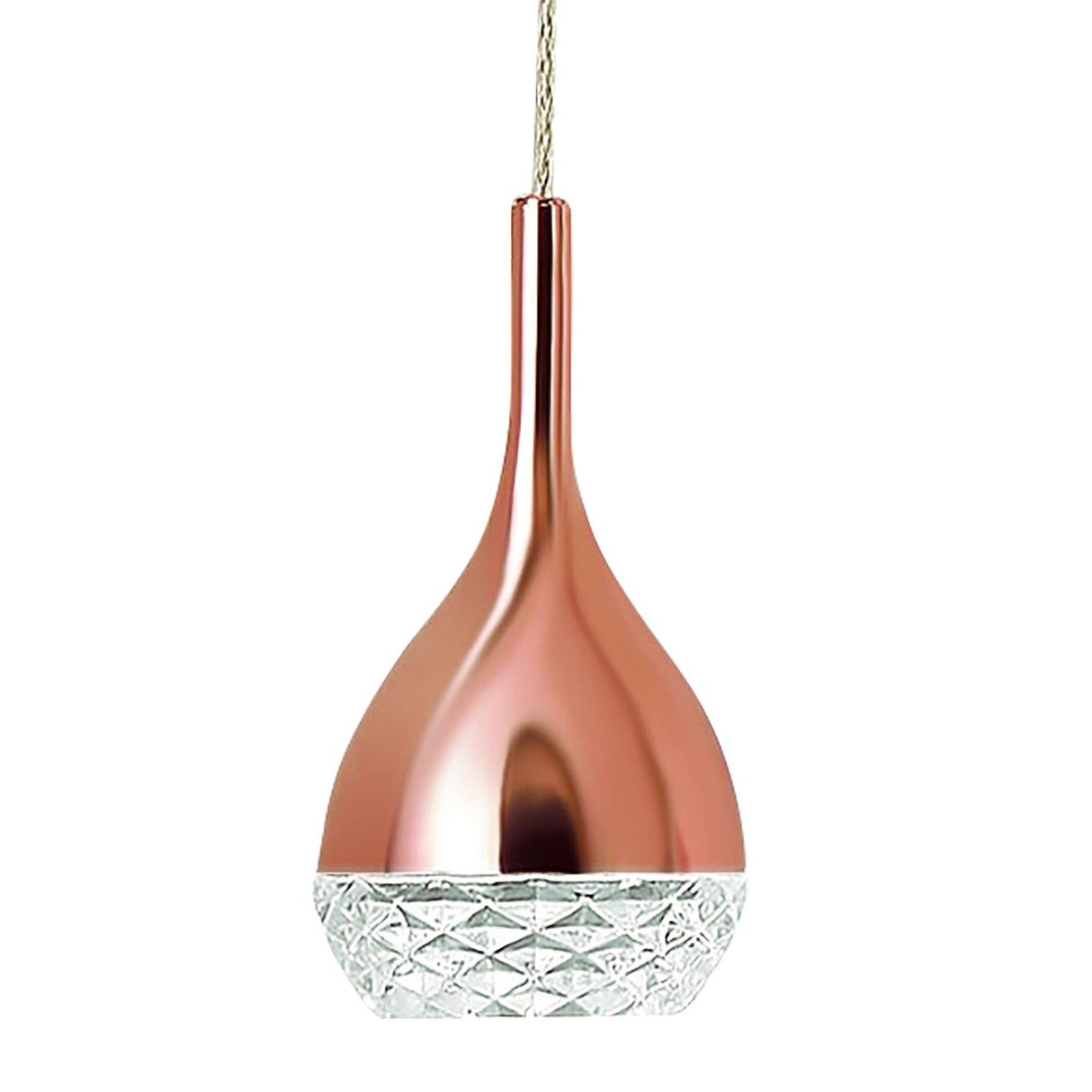 Santiago Sebillano's Khalifa Trio Light Pendant in Copper Finish
