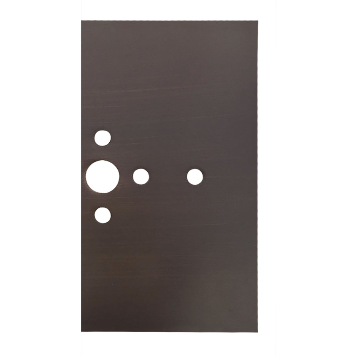 Bahia Flush Mount Wall Lamp Plate Kit - Satin Nickel Finish