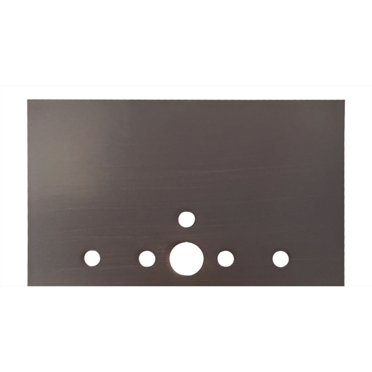Bahia Flush Mount Wall Lamp Plate Kit - Satin Nickel Finish