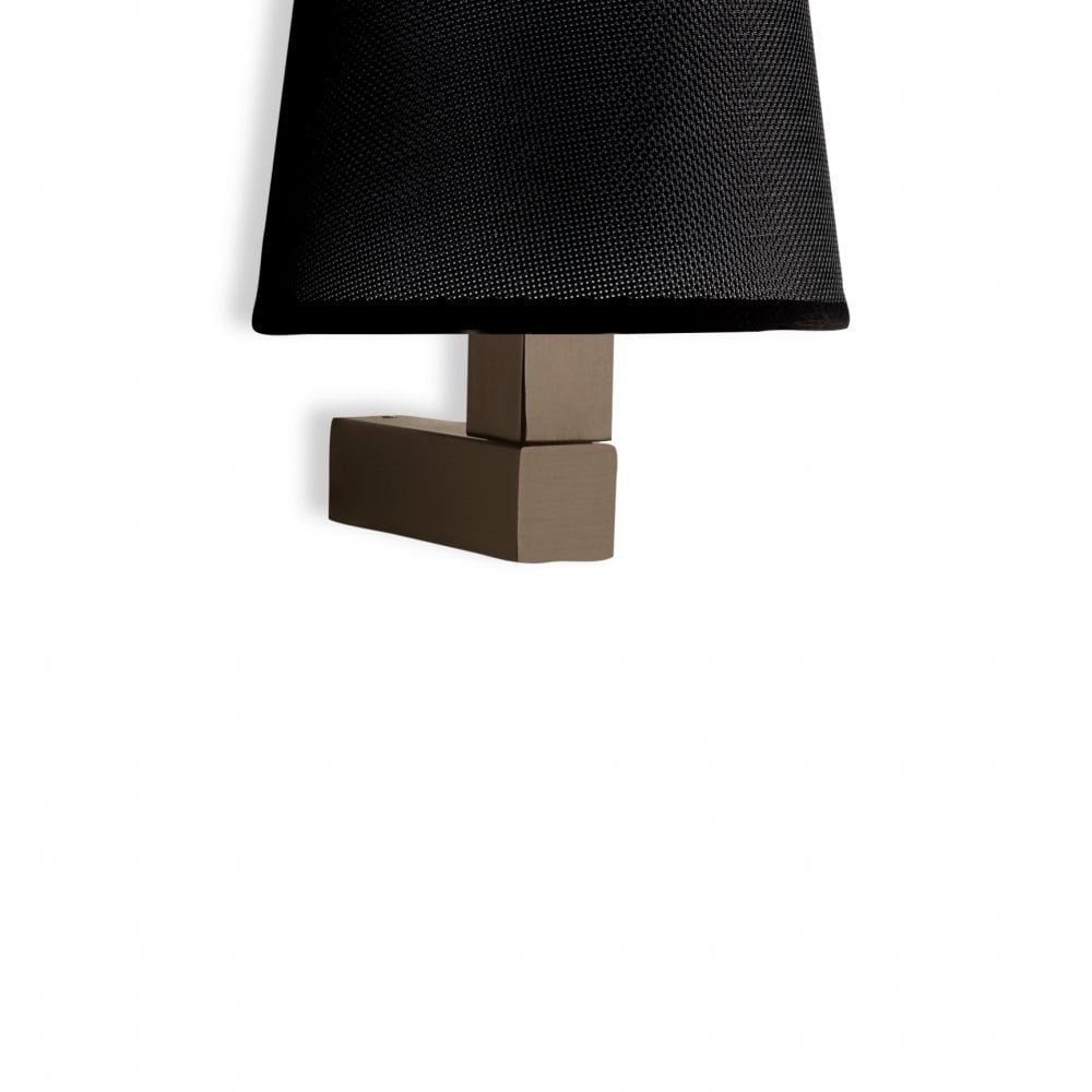 Bahia Bronze Wall Lamp with E27 Holder - No Shade Included