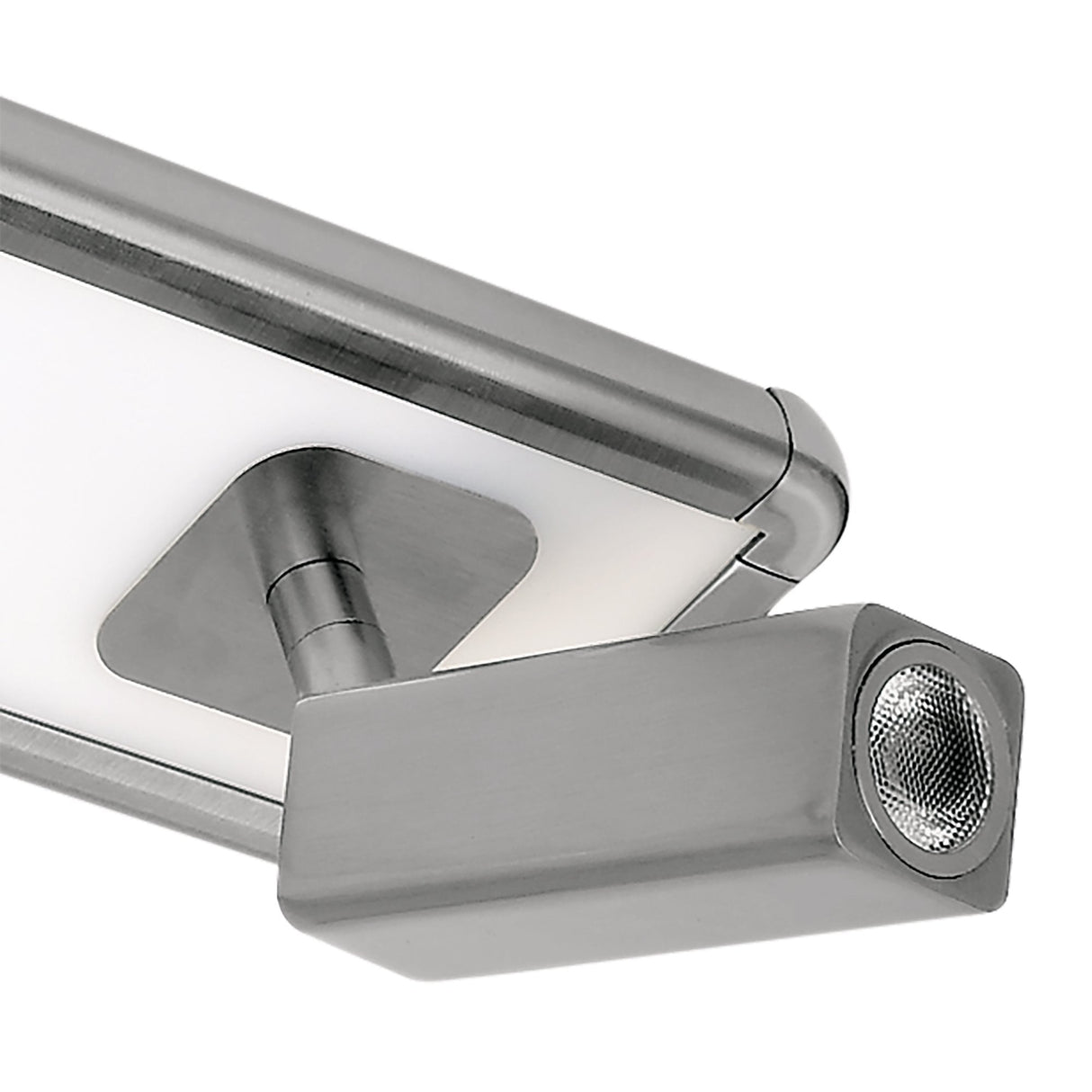 Ibiza Ceiling/Wall Light with Backlit 3-Head LED in Satin Nickel - 30W, 4000K, 2200lm, 3-Year Warranty