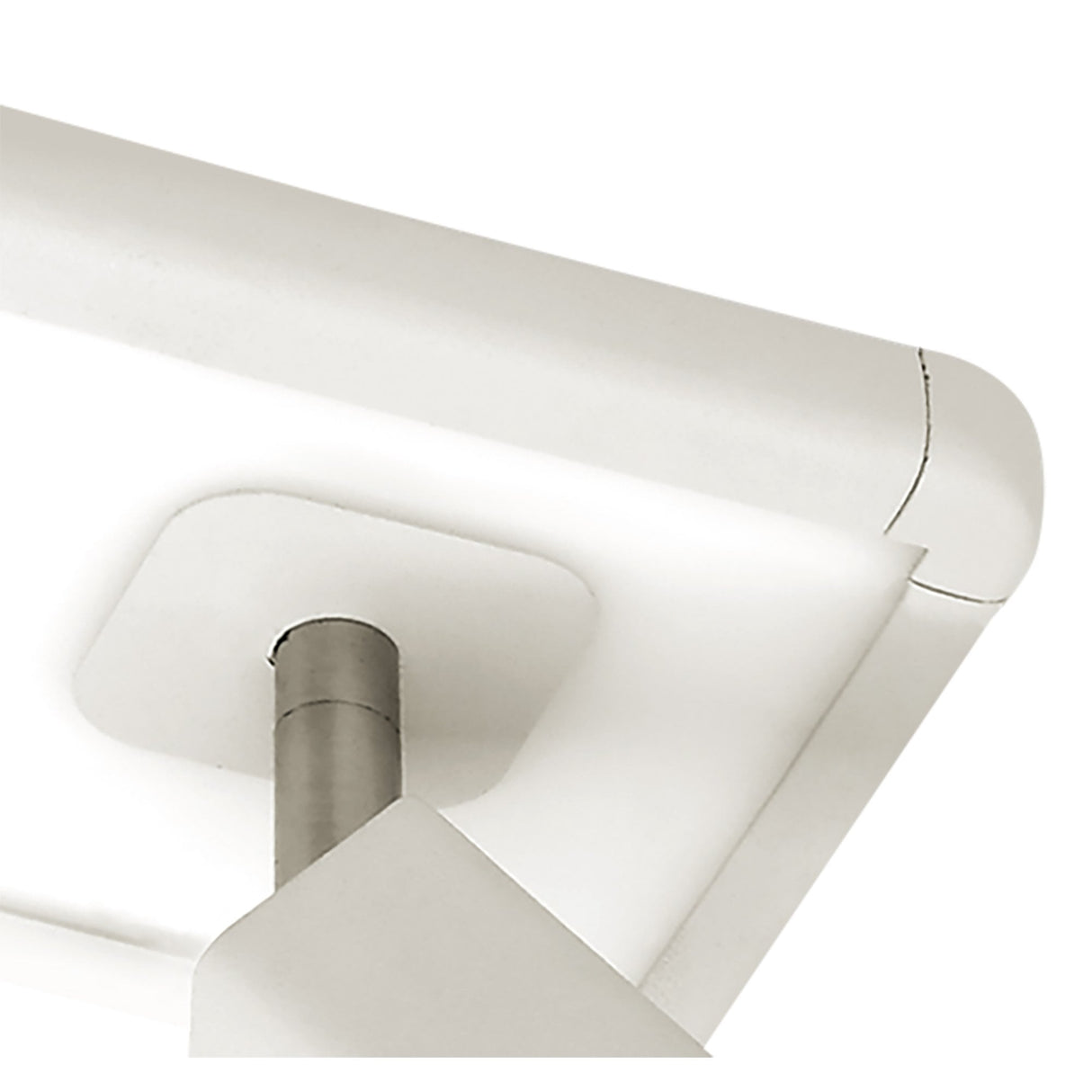 Ibiza Dual Head Ceiling/Wall Light with Backlit LED, Sleek Modern Design in White, 1500lm, 4000K