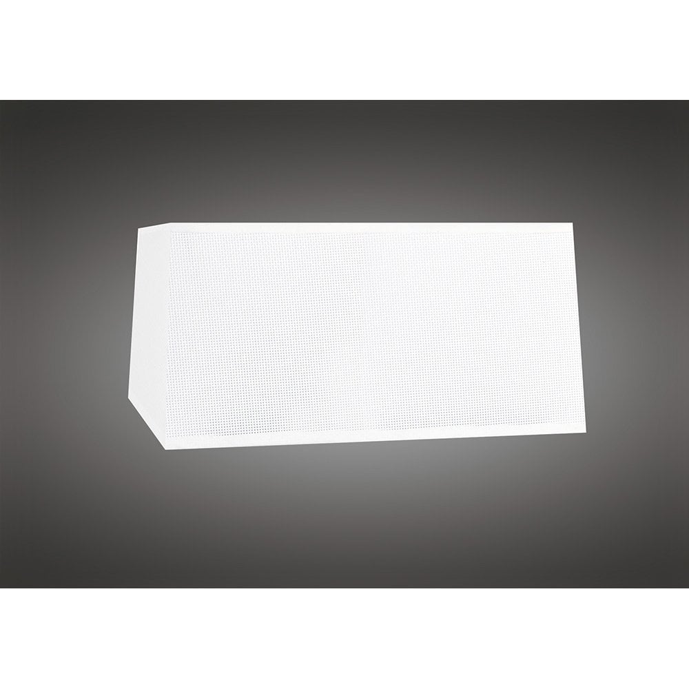 Habana White Square Shade Pendant Light - 450mm Dimension, Designer Series by Santolaria & Llusca