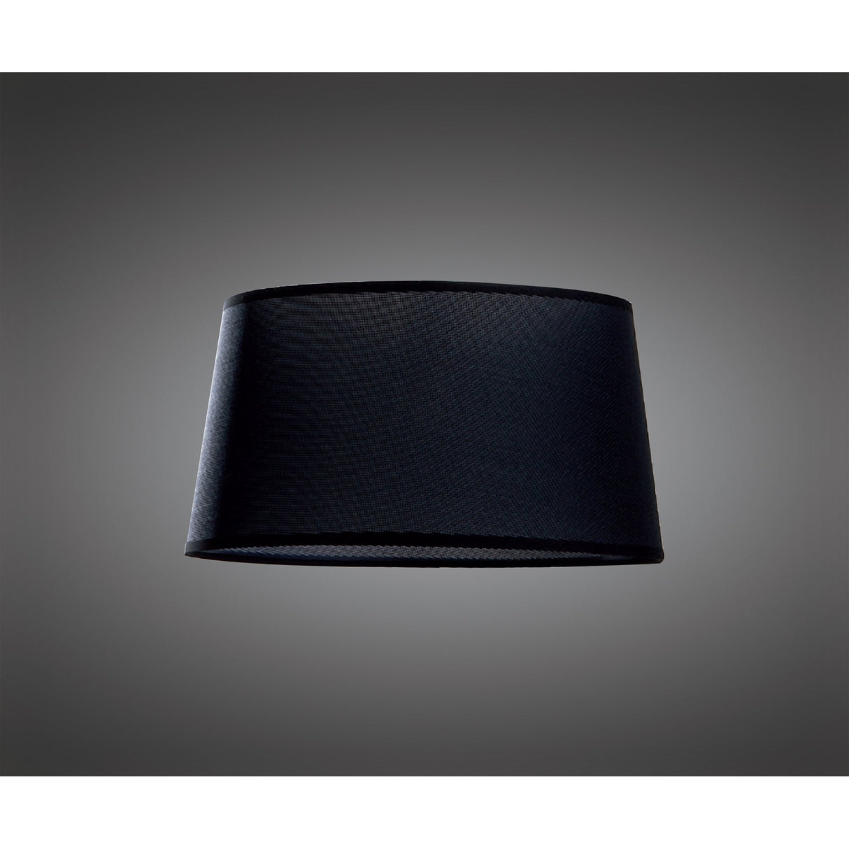 Habana Black Round Pendant Light Shade, 370mm x 205mm